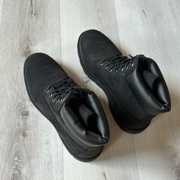 TIMBERLAND® PREMIUM 6-INCH WATERPROOF‎ WOMENS BOOTS BLACK 11M NWT IN BOX - Picture 13 of 14